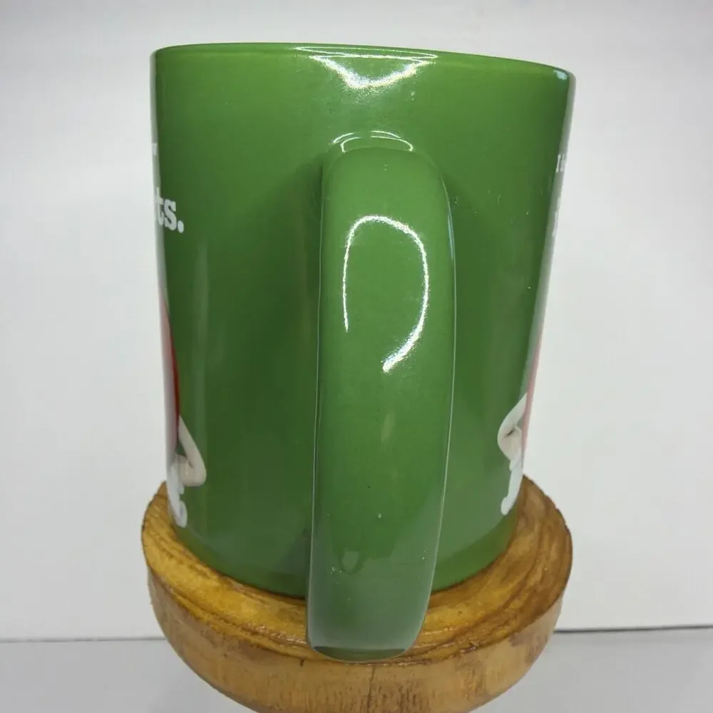 M&M's Mug I Instinctively Know I Have Great Instincts Green Coffee Tea Cup Gift